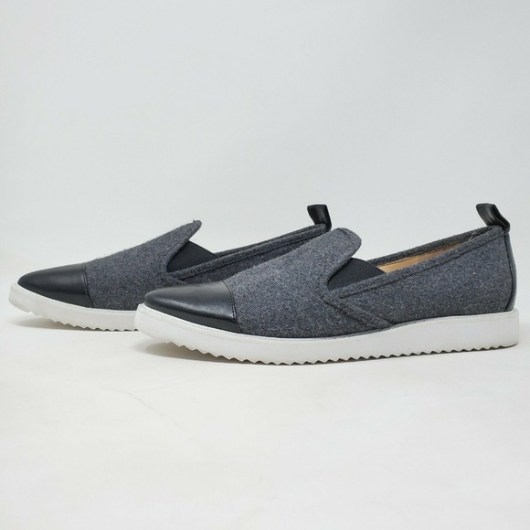Karl Lagerfeld Black Charcoal Cler2 Slip On 8.5 M. - Picture 2 of 8
